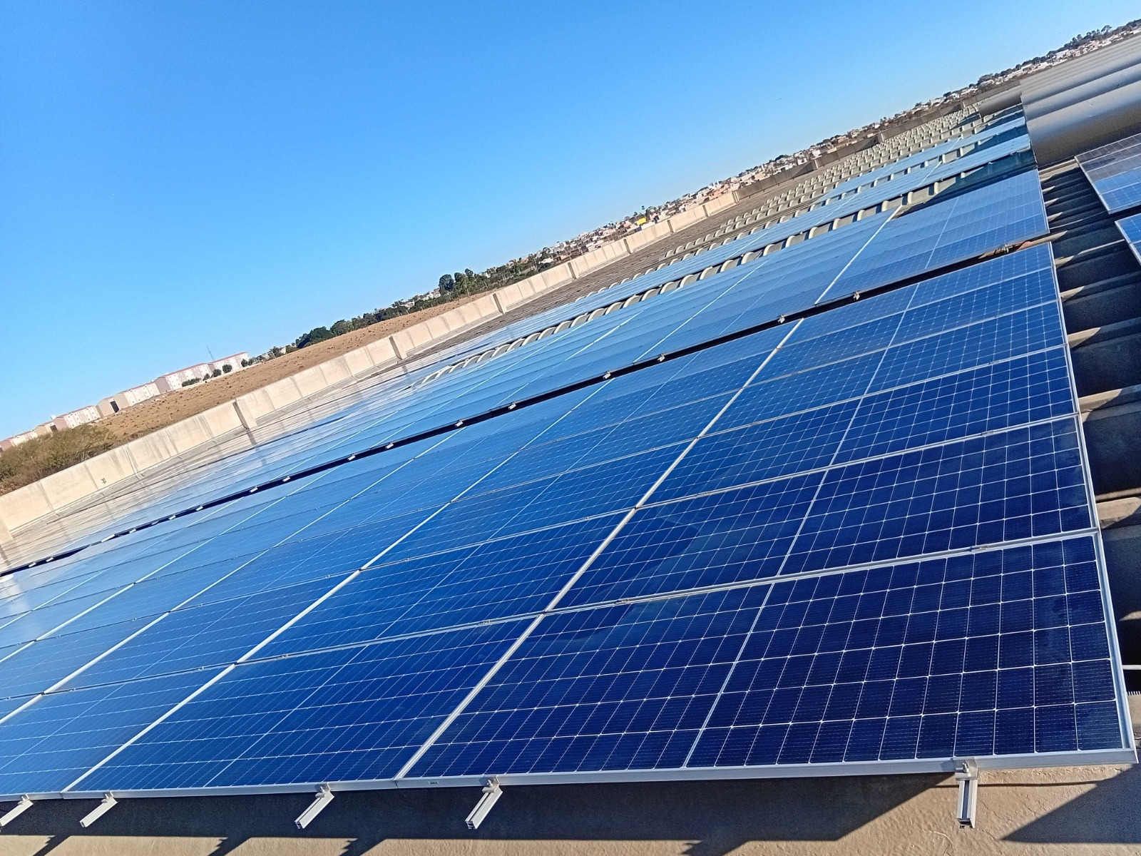Lavagem de Painel Solar